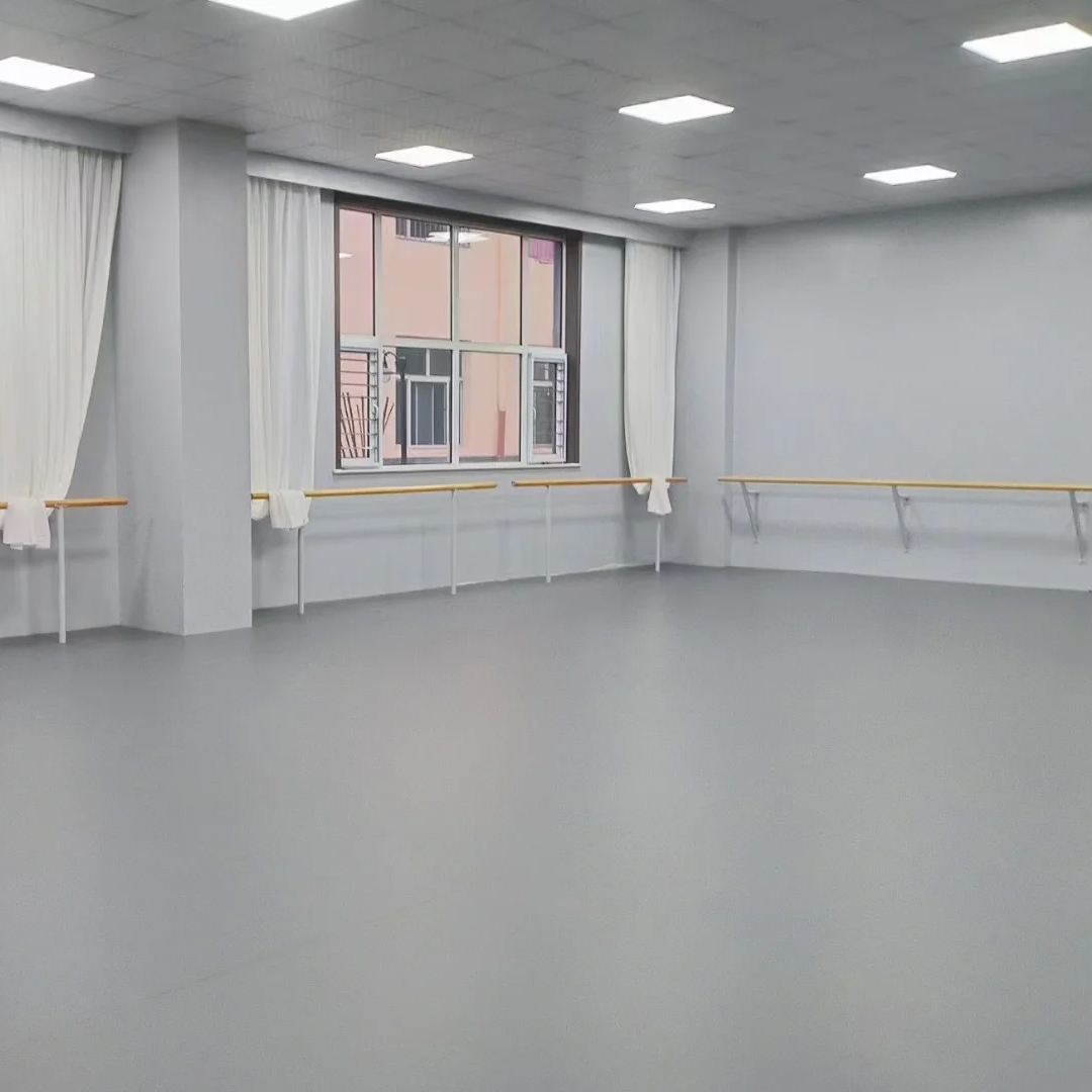 ダンスルームのPVC床