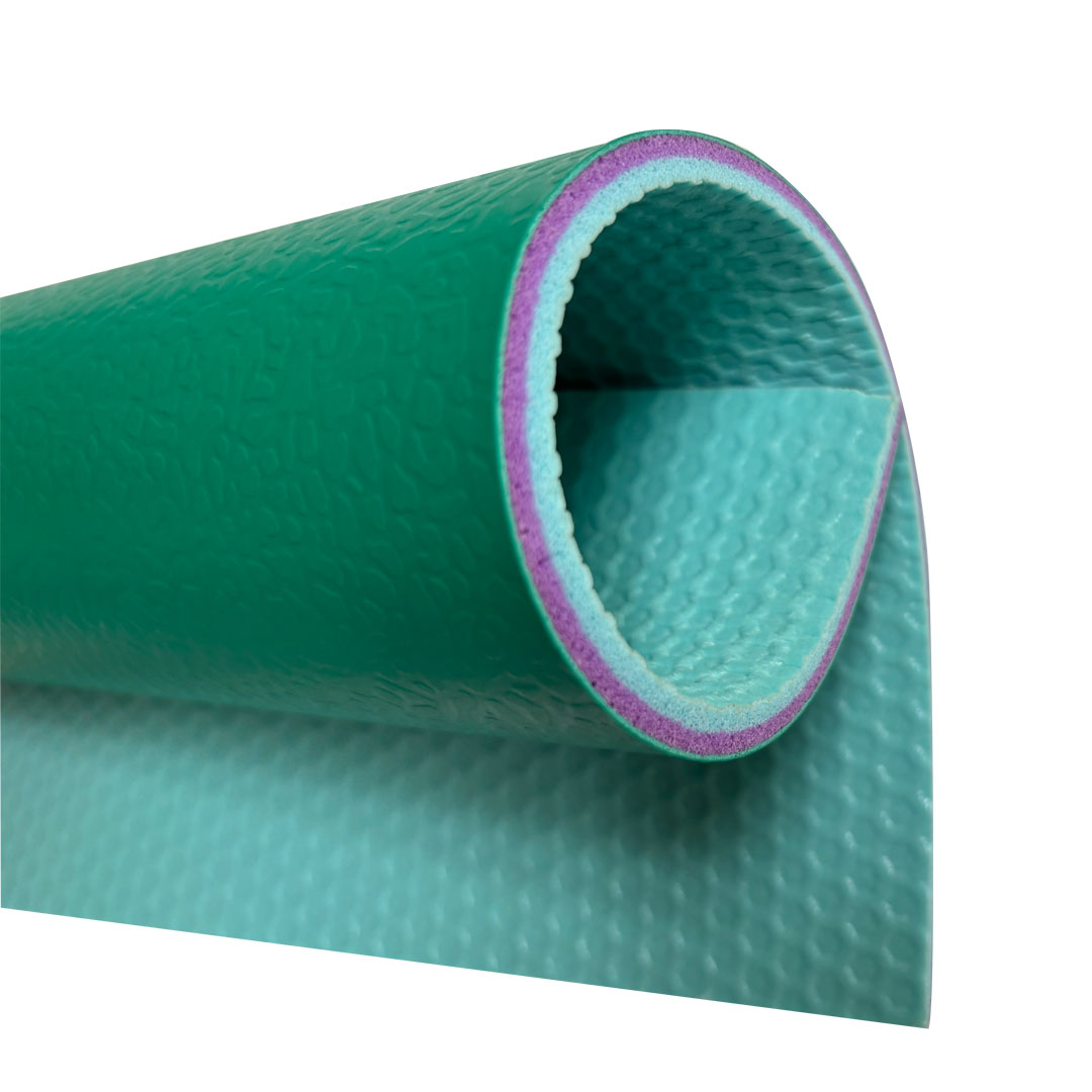 PVCバレーボールフロア 8.0mm 宝石模様 TC-DXBS80