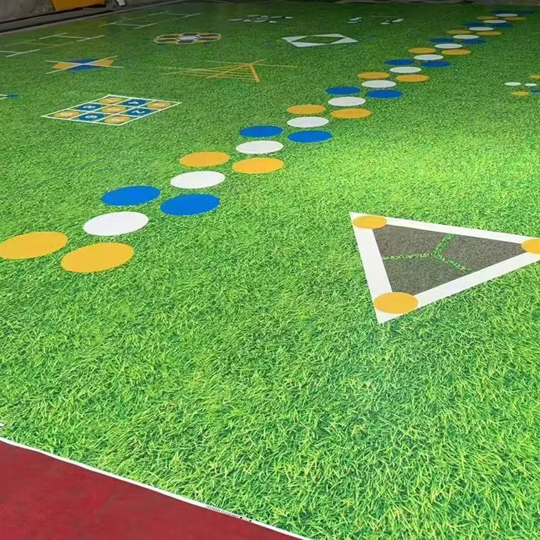 ジムのカスタムPVCフローリング