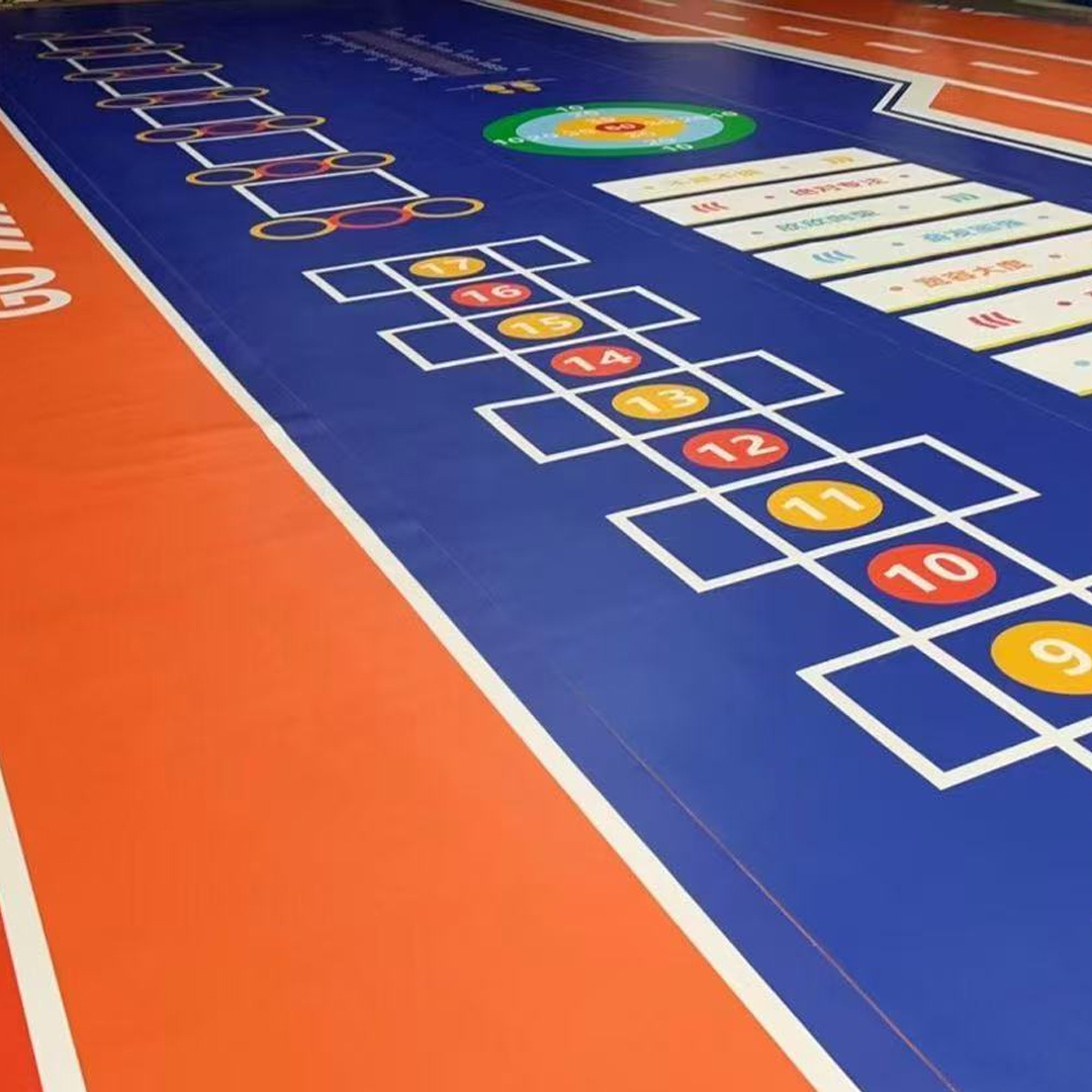 遊び場用のカスタムPVCフローリング