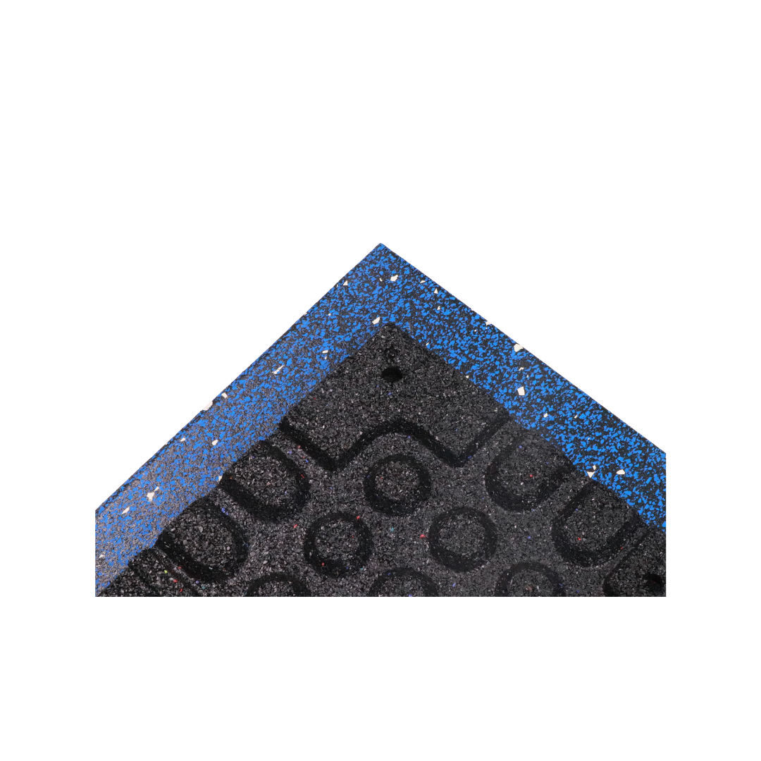 70%カラーポイント複合ゴム床タイル